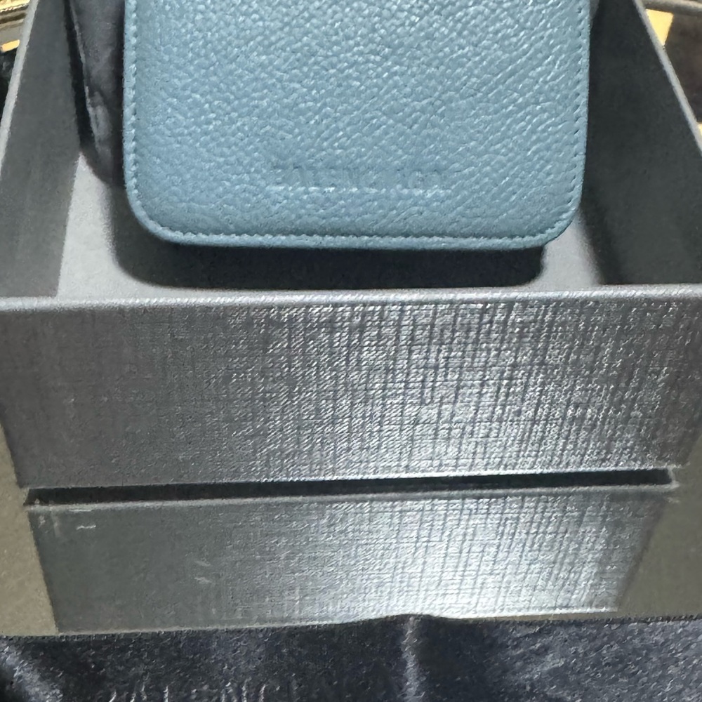 Balenciaga wallet light blue wallet full inclusion - Picture 4 of 11